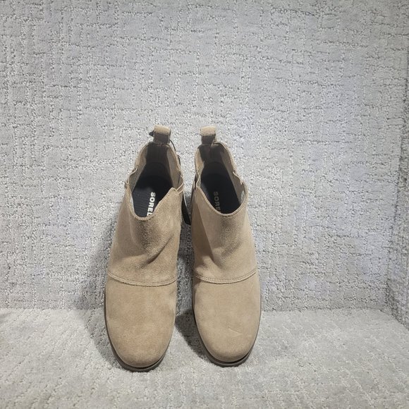 Sorel Women's Size US 5 Camel Brown Waterproof Leather Chelsea Boots NY1941-240 - Picture 7 of 9